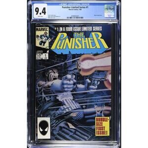 The Punisher Limited series  #1 - CGC 9.4 - ICONIC 1986 Mike Zeck 865007